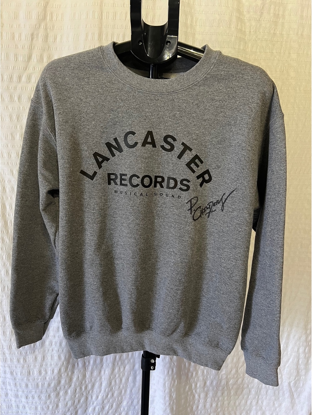 Paul Childers Signed Lancaster Records Sweatshirt — Size M